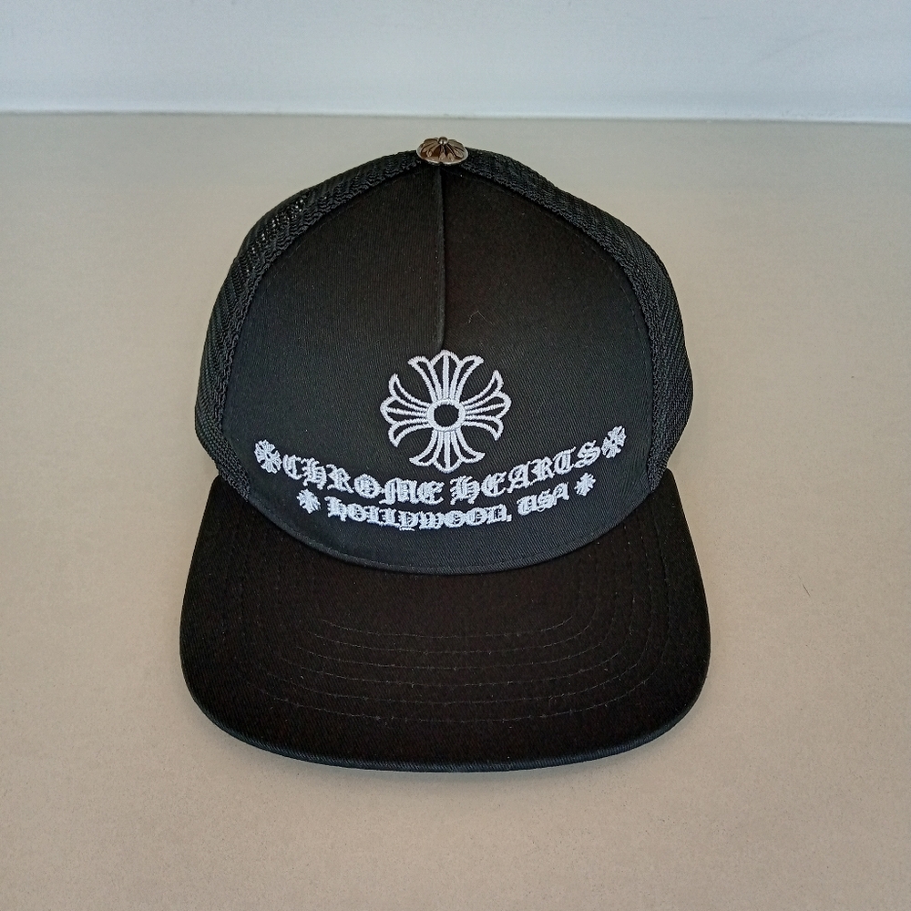 Chrome Hearts Hollywood Trucker Snapback Hat